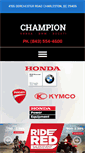 Mobile Screenshot of championhondabmw.com